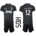 Juventus Alex Sandro #12 Barnkläder Tredje matchtröja till baby 2023-24 Kortärmad (+ Korta byxor) Billigt